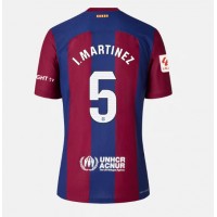 Zenski Nogometni Dres Barcelona Inigo Martinez #5 Domaci 2023-24 Kratak Rukav